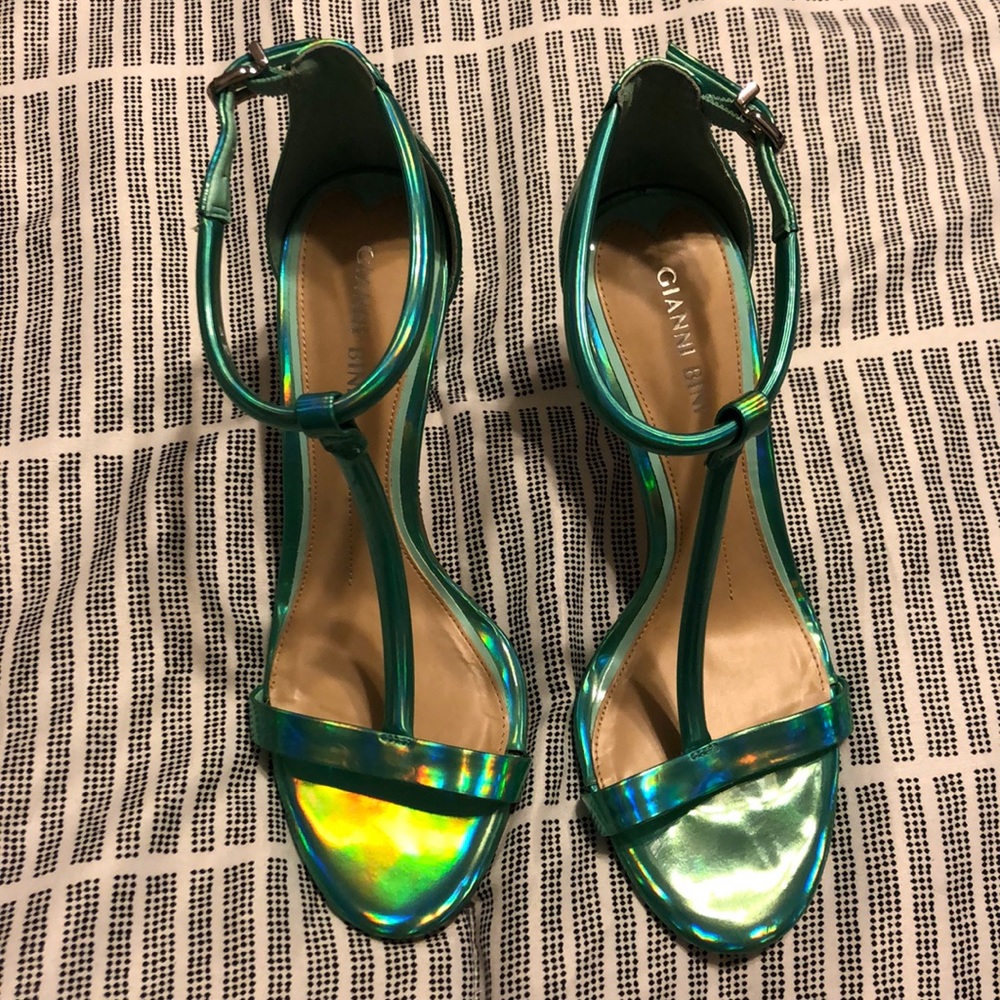 Gianni Bini Antonias T-Strap Dress Sandals